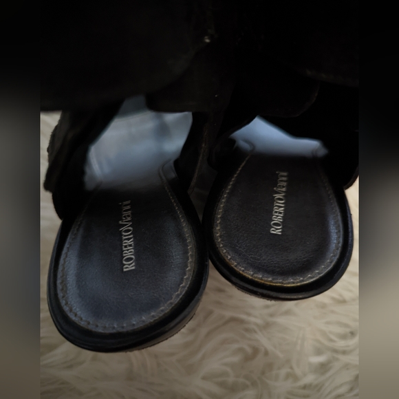 Women's Bootie Sandal Heels - Picture 9 of 10